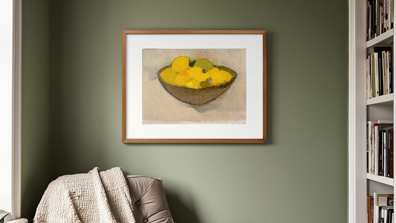 Helene Schjerfbeck - Lemons in a Bowl
