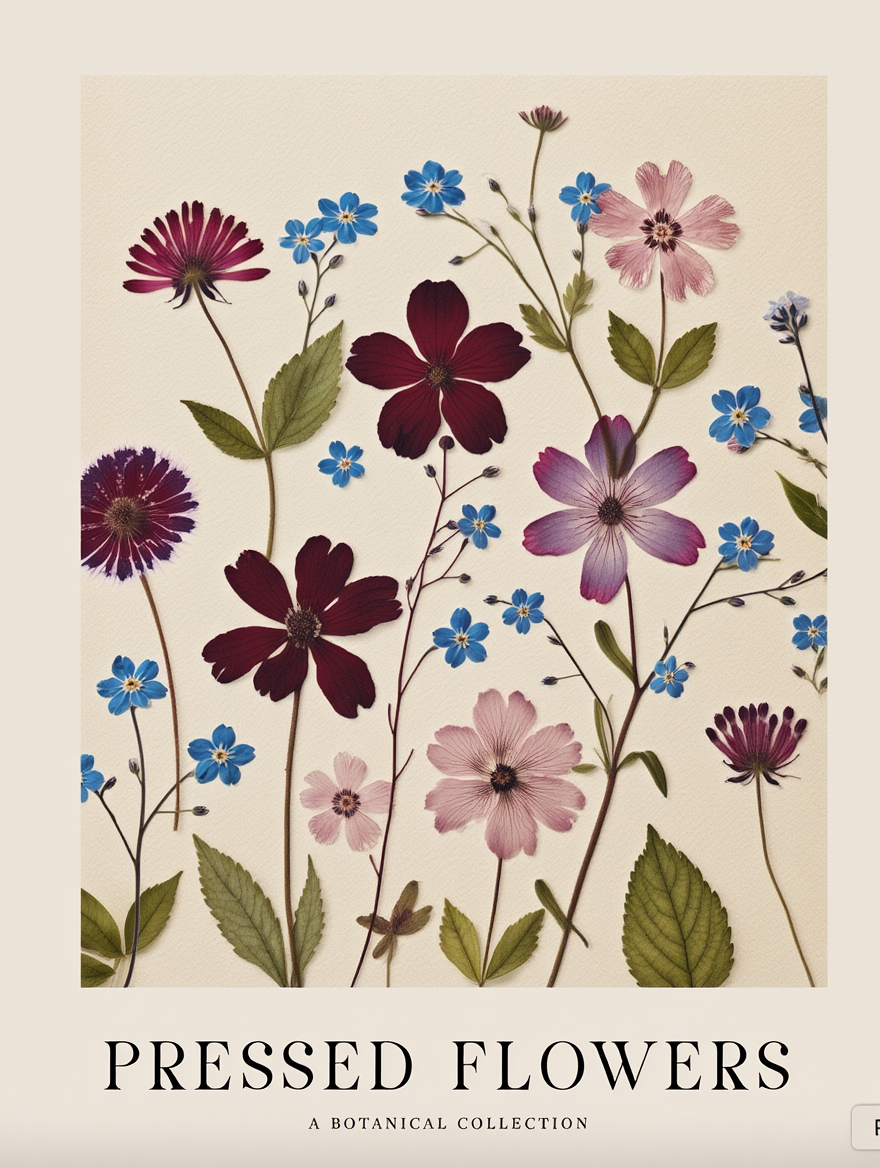 Botanical Bliss – 6 Floral Prints | Mix & Match Wall Art