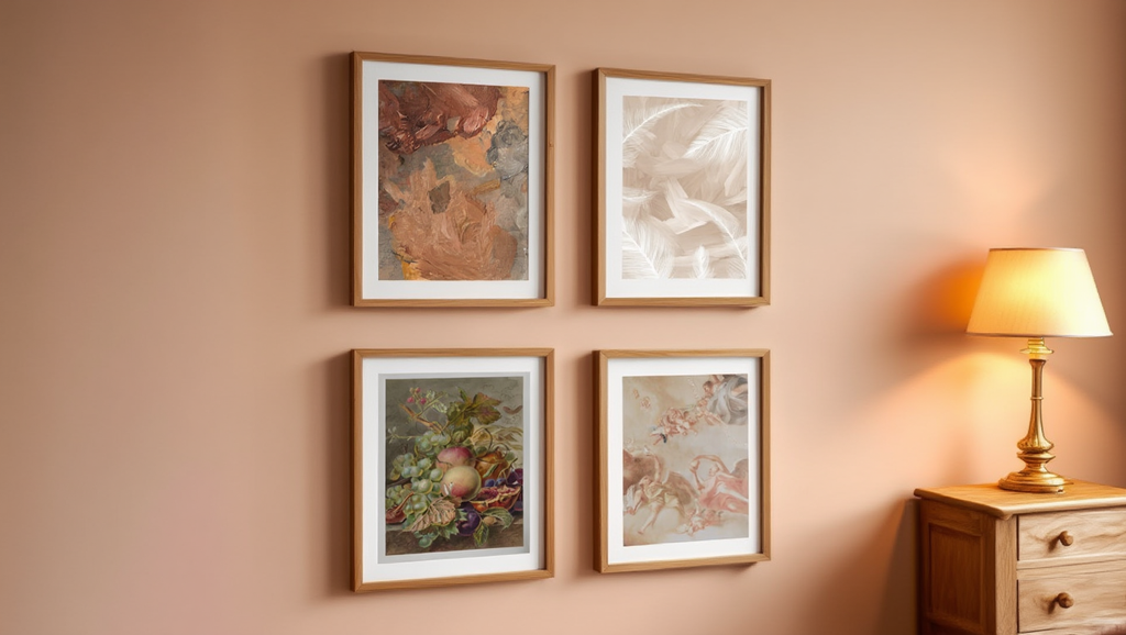 Vintage Floral Elegance – Set of 4 Prints