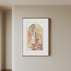 Incantation “Salammbo” by Alphonse Mucha – Art Nouveau Poster Print - Hakyarts
