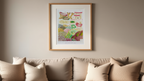 Great Barrier Reef Corals by William Saville-Kent – Natural History Marine Art Print
