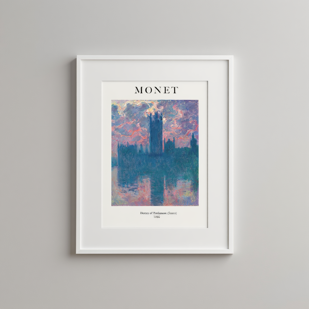 Claude Monet - Houses of Parliament, Sunset