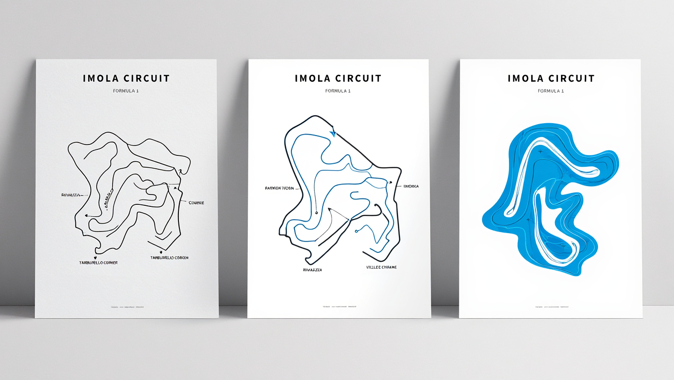F1 Imola Nordic Circuit – Set of 3