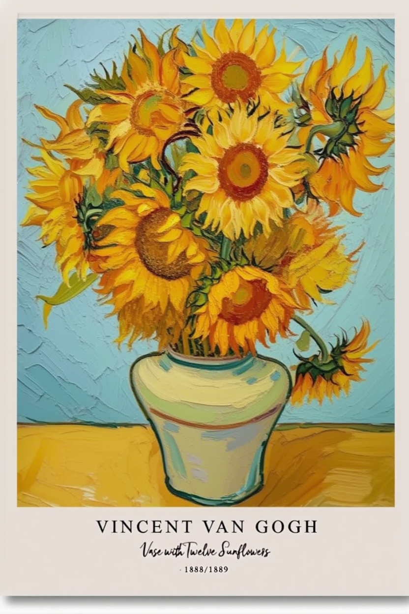 Vincent Van Gogh Art Collection – 4 Stunning Prints