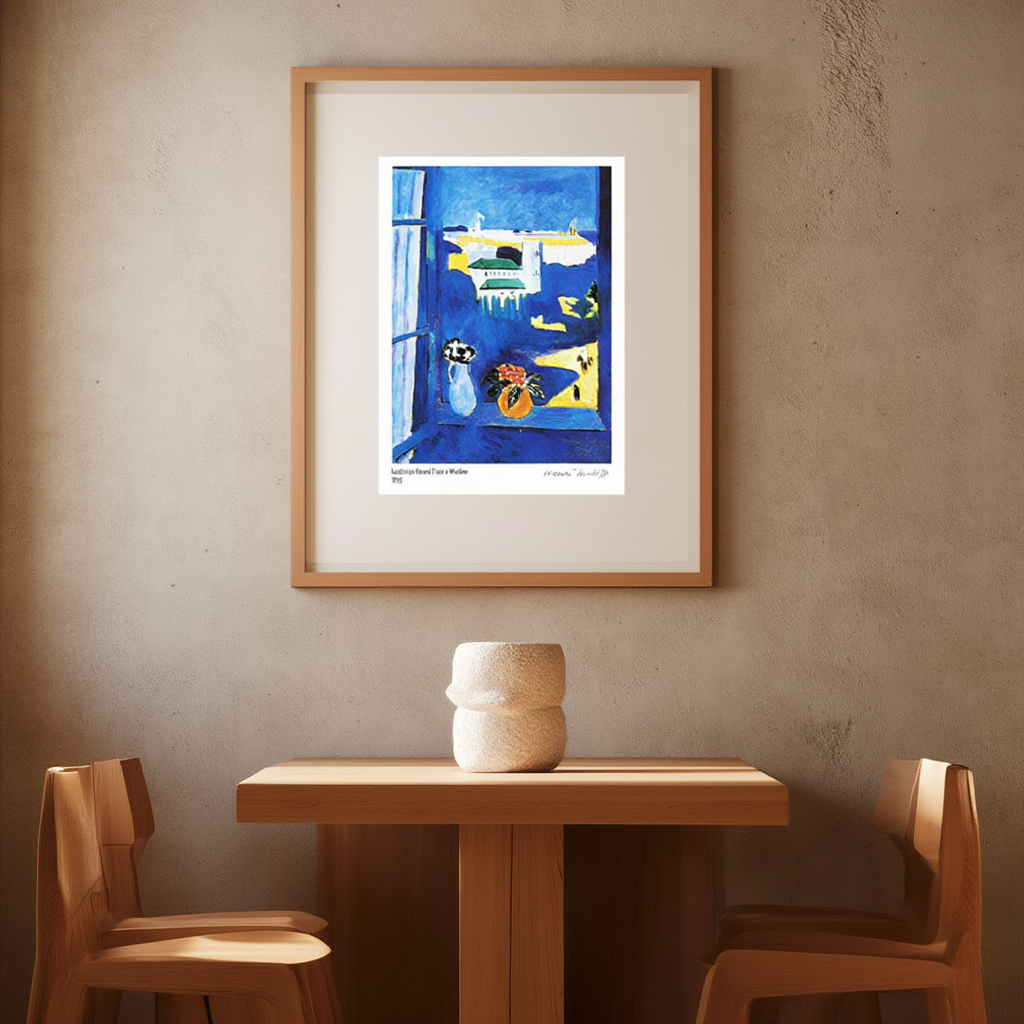 Henri Matisse - Landscape Viewed from a Window Poster