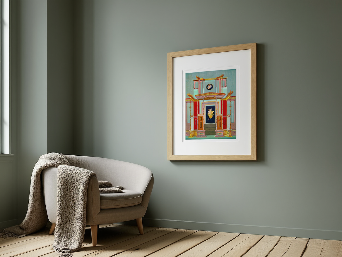 Greco-Romain by Auguste Racinet – Vintage French Historical Costume Art Print