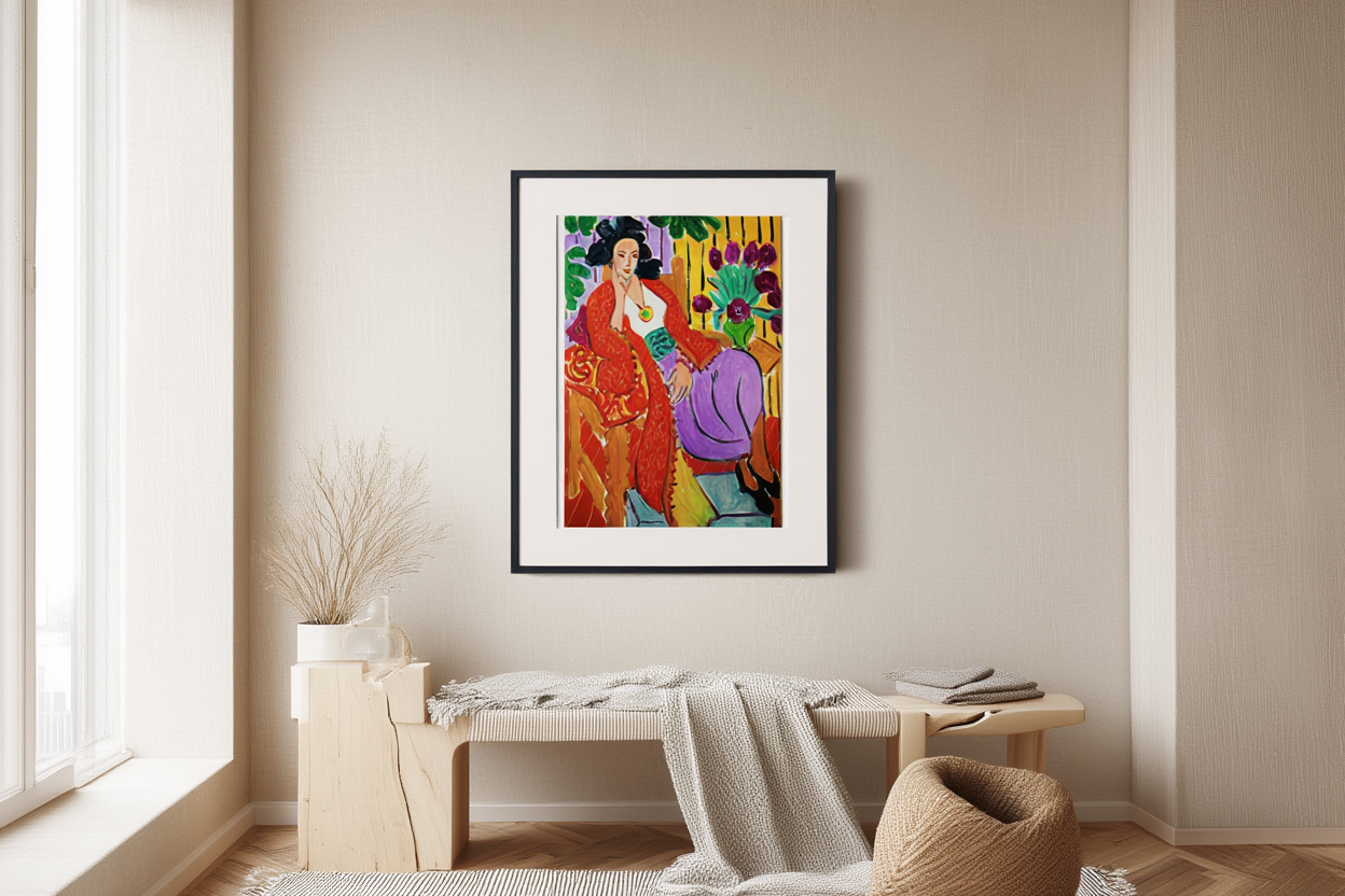 Henri Matisse - Odalisque with the Red Coat