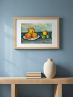 Les Pommes – Paul Cézanne Poster | Post-Impressionist Still Life Art Print