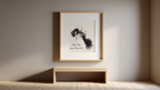 Vintage 'Miss Dior ' Illustration Poster II