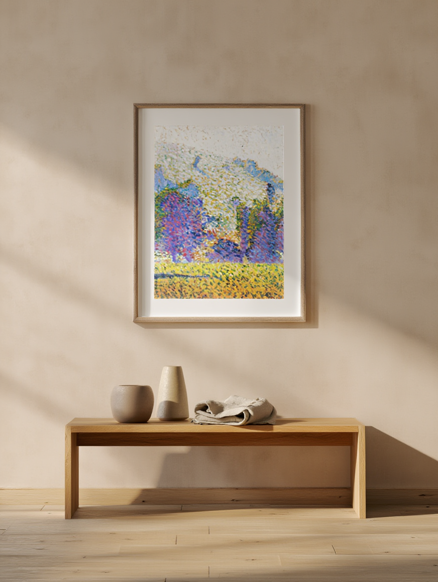 Émile Bernard - Two Breton Women in a Meadow