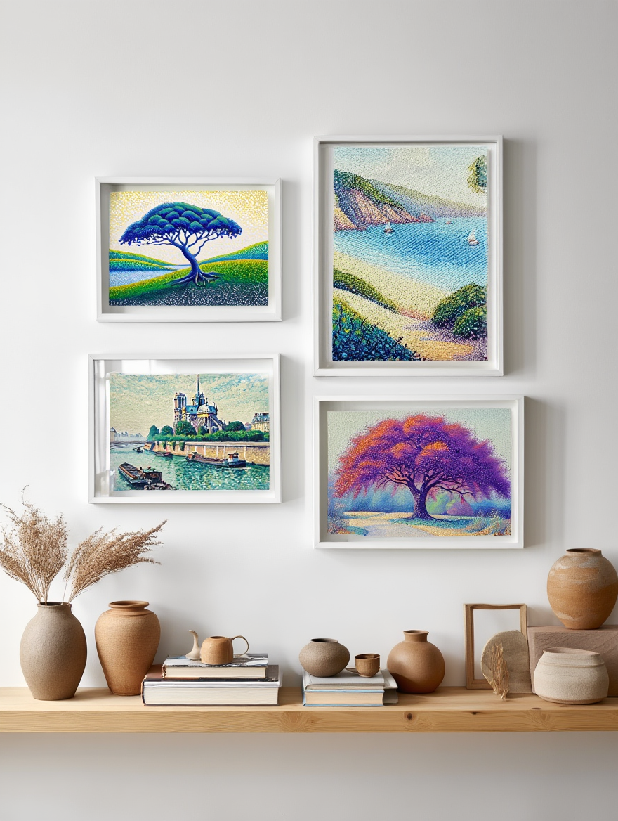 Paul Signac – Coastal Harmony Collection 4 Prints Mix & Match