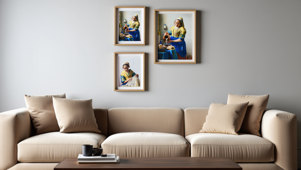 Vermeer Elegance – Set of 3 Art Prints
