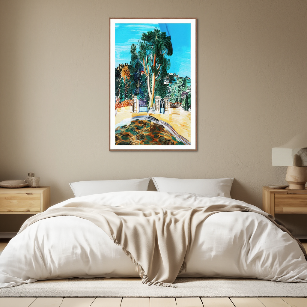 L’Eucalyptus by Raoul Dufy – Fauvist Landscape Art Print