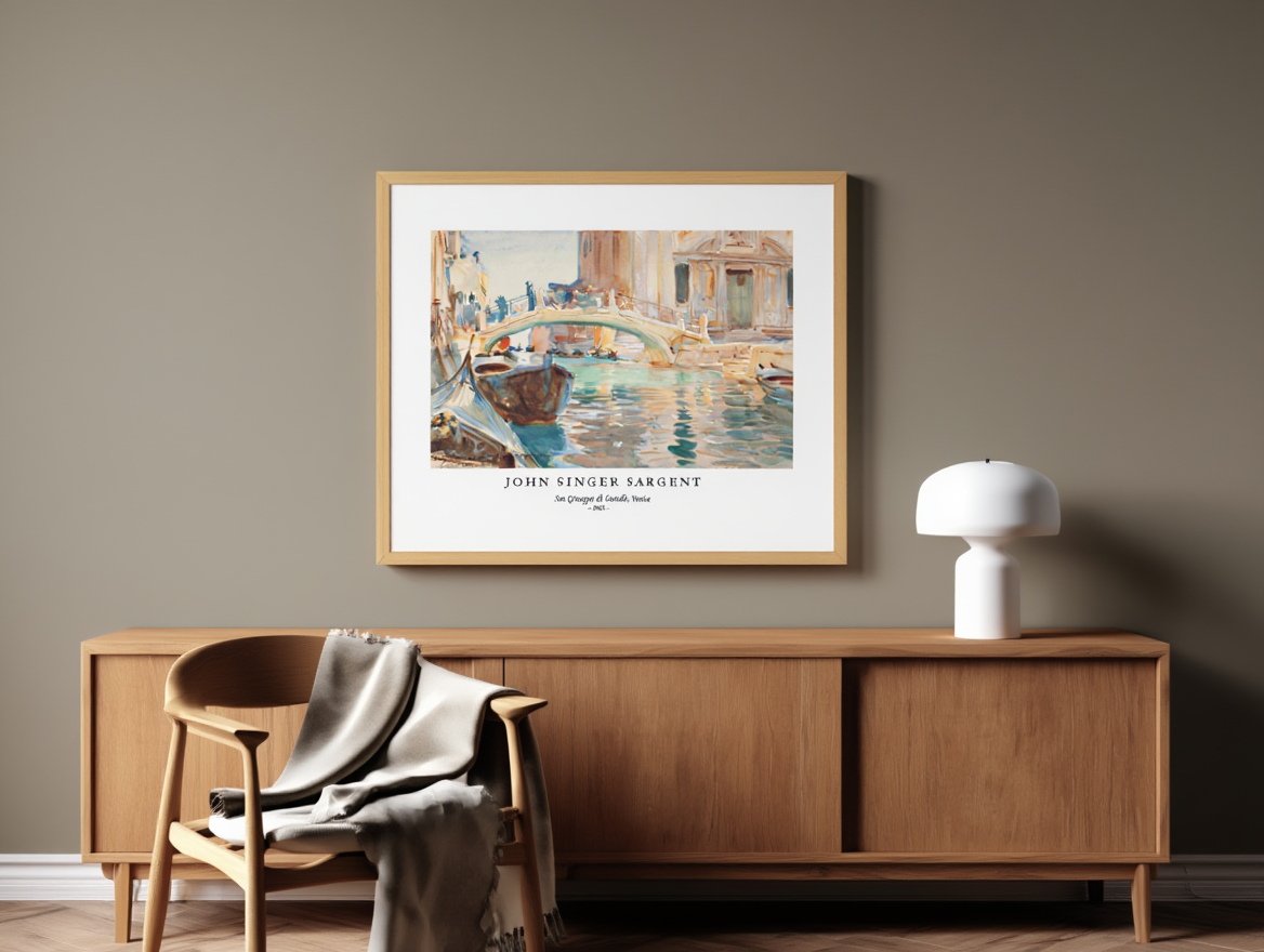 John Singer Sargent - San Giuseppe di Castello Poster