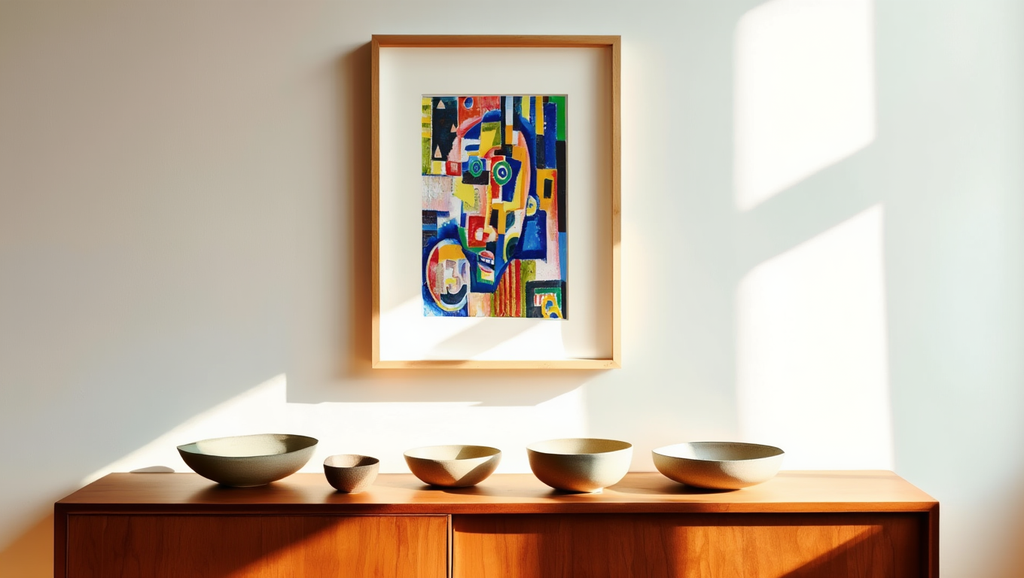 Amadeo de Souza-Cardoso - Promontory Head Indigo Seas of Ossian Rose Orange