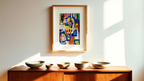 Amadeo de Souza-Cardoso - Forbjerghoved Indigo Hav af Ossian Rose Orange | HakyArts