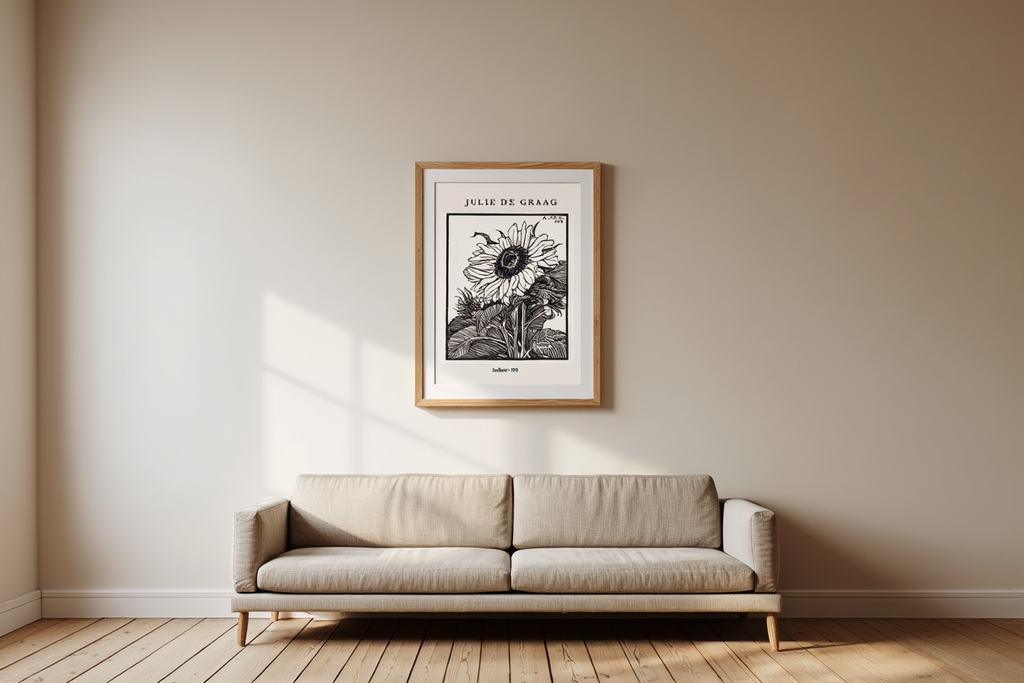 Julie de Graag - Sunflower Poster