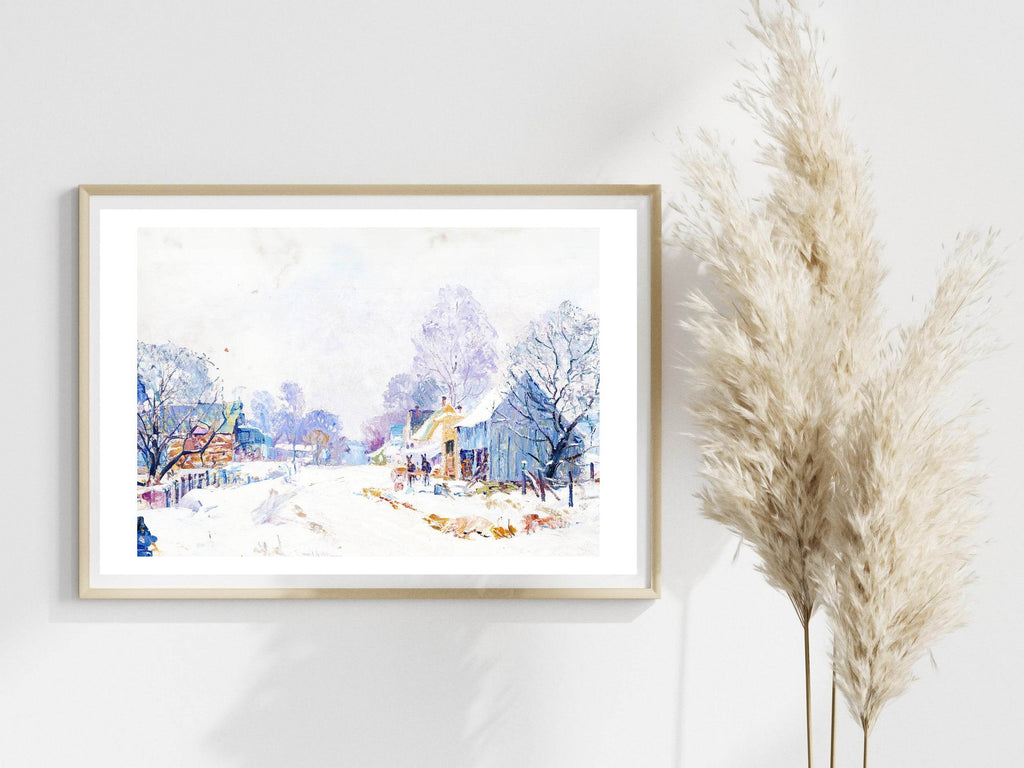 Brown County Homestead in Winter - Hakyarts