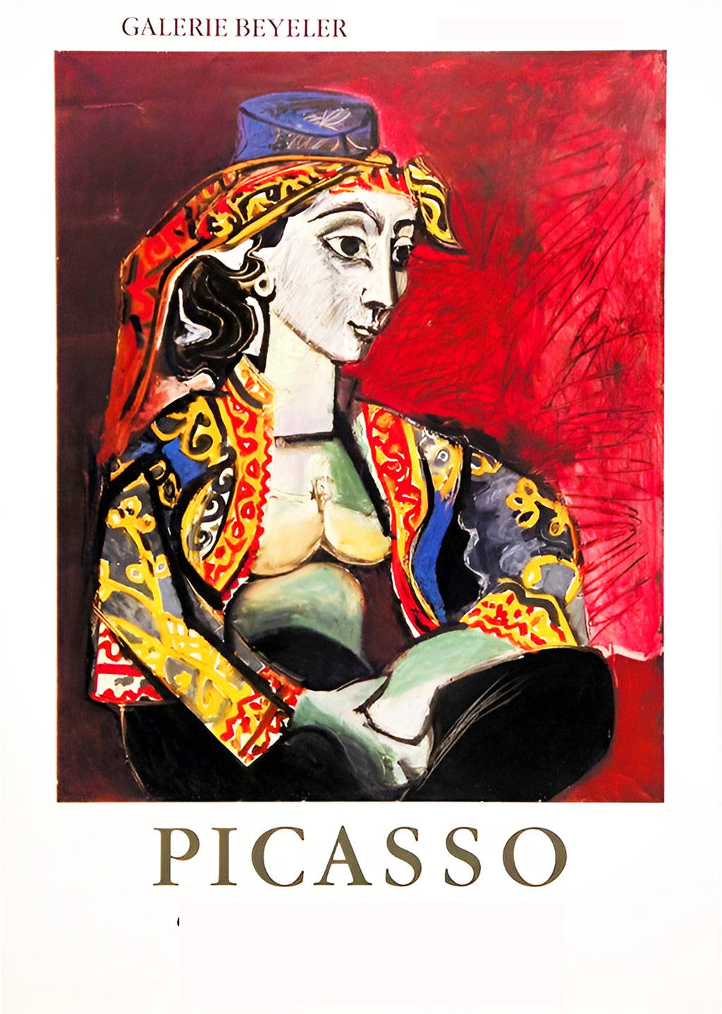 Galerie Beyeler Picasso Art Exhibition Poster