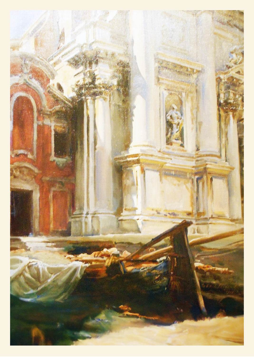Corner of the Church of San Stae, Venice - Hakyarts