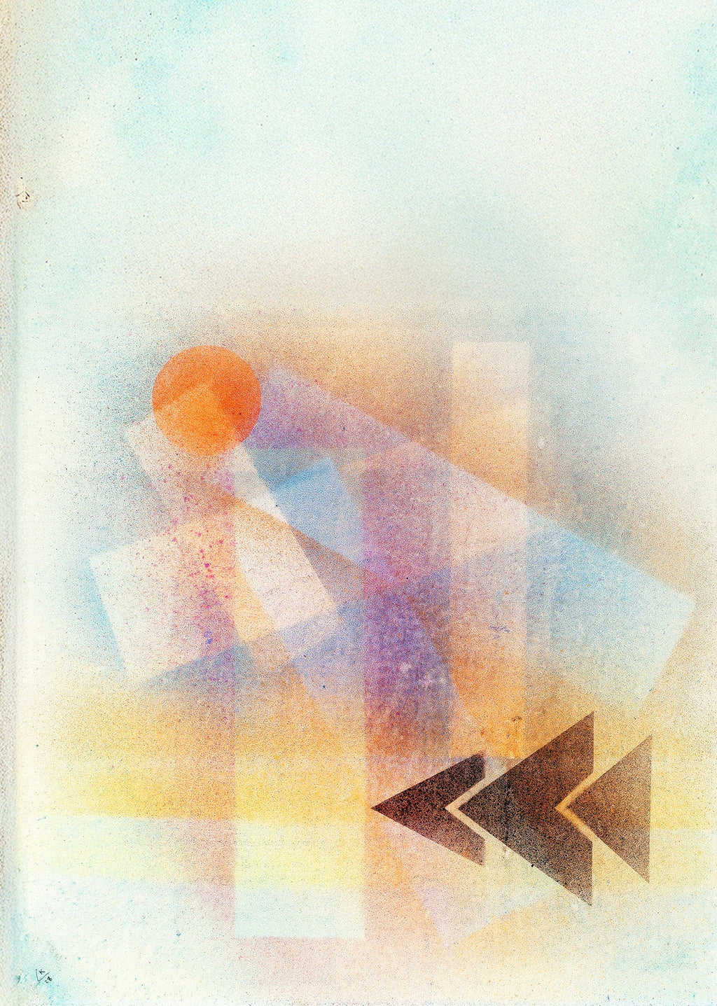 Set of 3 Wassily Kandinsky Prints – Upward (1929), Ineinander & Schwere Spitzen - Hakyarts