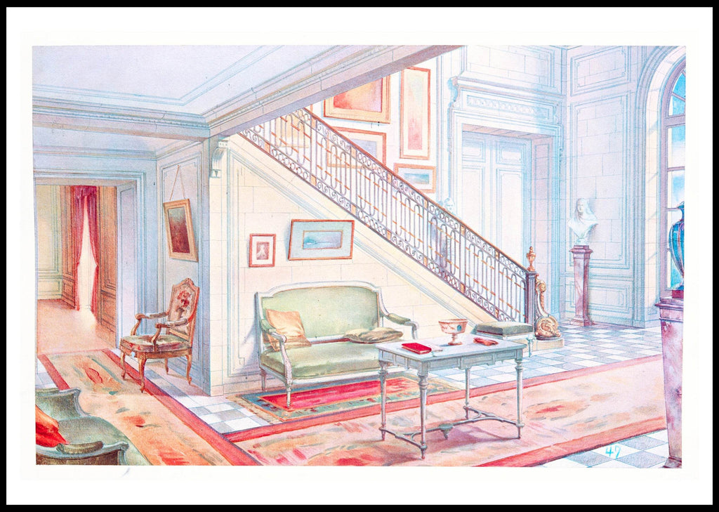 Départ d’Escalier et Partie de Vestibule - Hakyarts