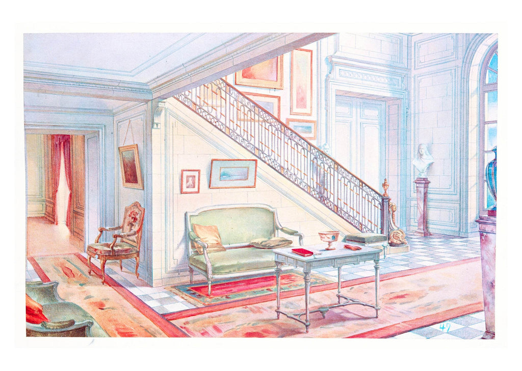 Départ d’Escalier et Partie de Vestibule - Hakyarts