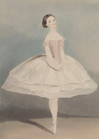 Set of 4 Art Prints – Vintage Ballet - Hakyarts