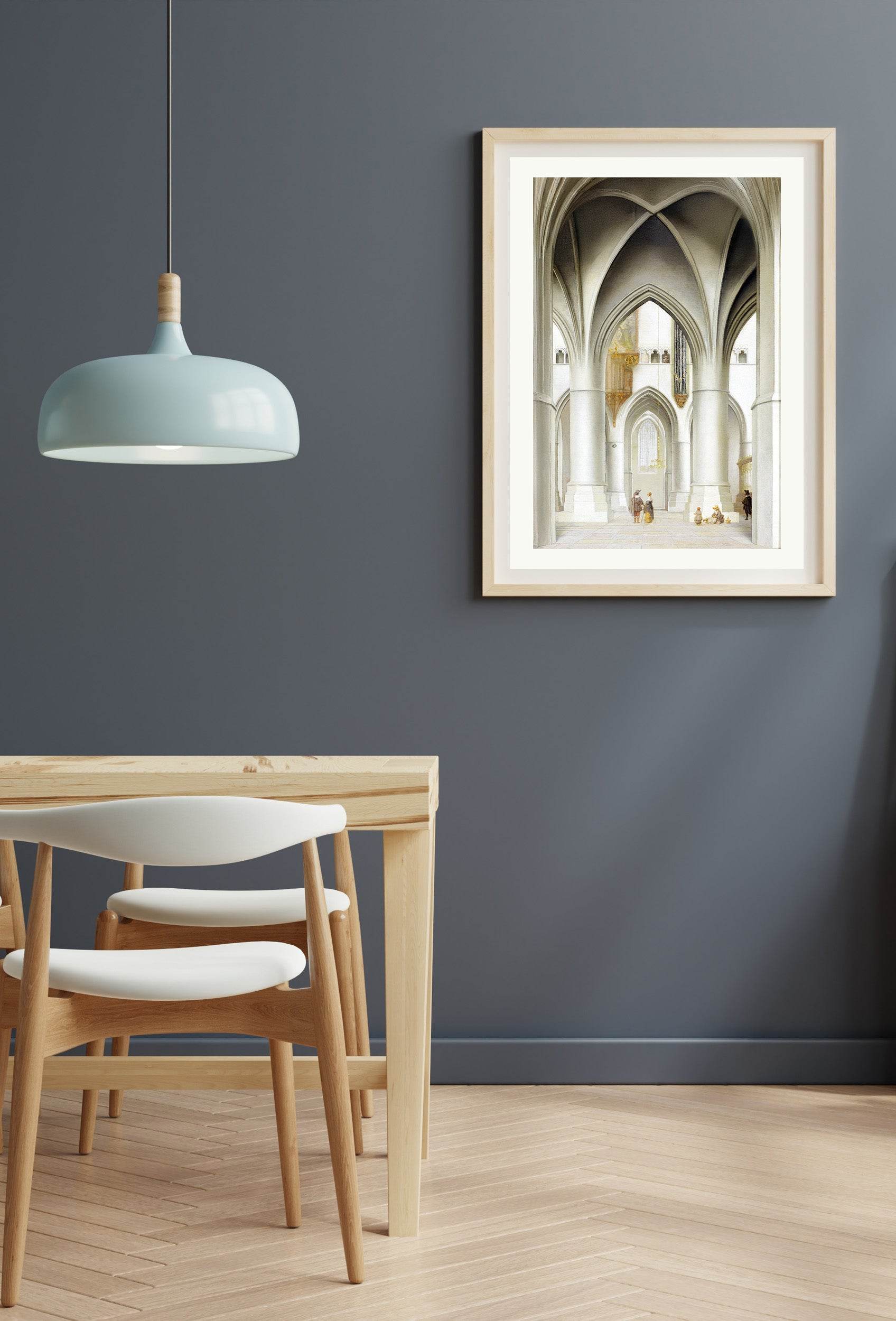 View of the Interior of the St. Bavo Church in Haarlem - Hakyarts