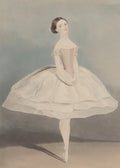 Ballet Pose Minimalist Drawing Art Print – Elegant Contemporary Wall Decor