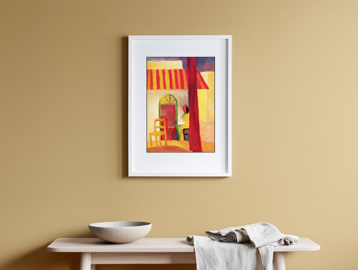 August Macke - Tyrkisk Cafe