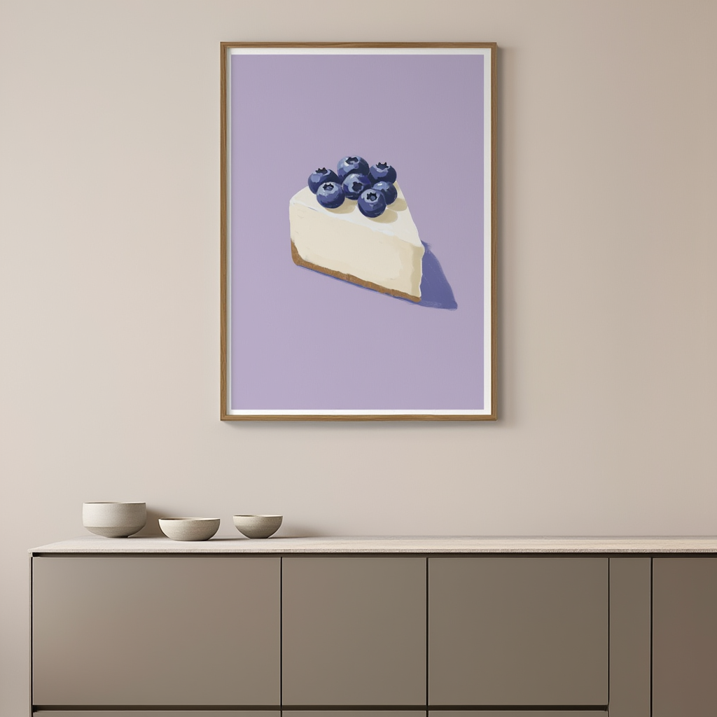 Sugar & Swirl – Whimsical Cake Delight – Dessert Art Print
