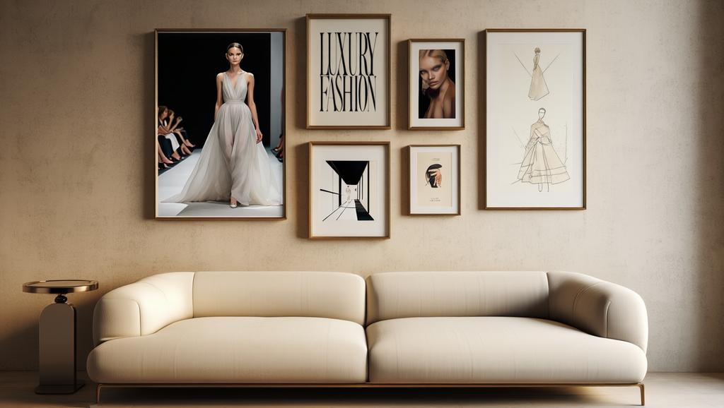 Luxury Fashion Art – 5-Piece Creative Set