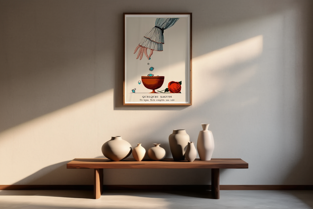 Charles Martin – Quelques Bagues - Elegant Art Deco-modeillustrationstryk