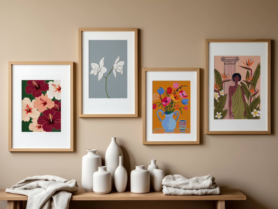 Nature’s Palette – 7 Floral Compositions