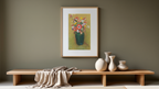 Contemplation by Odilon Redon – Surreal Figurative Art Print - Hakyarts