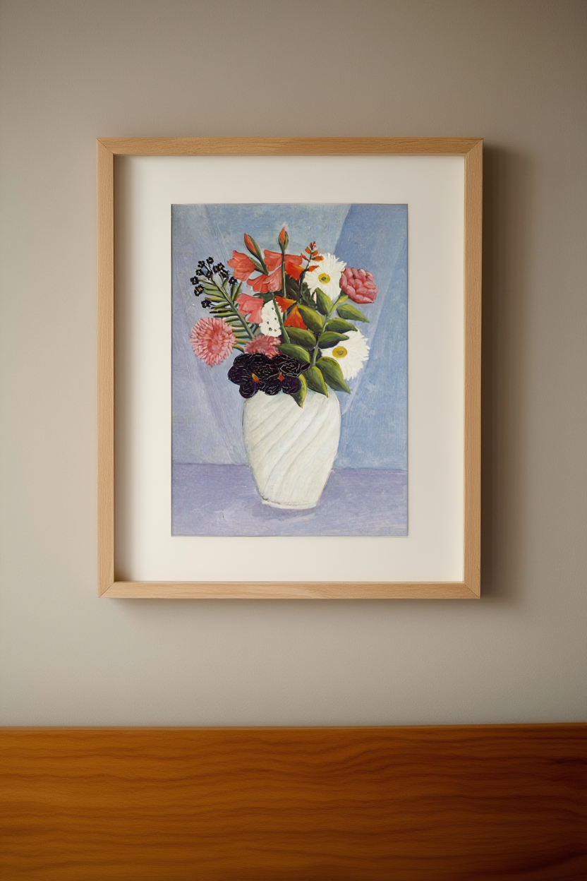 Henri Rousseau - Bouquet of Flowers