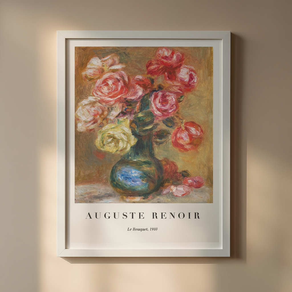 Auguste Renoir - Le Bouquet Poster