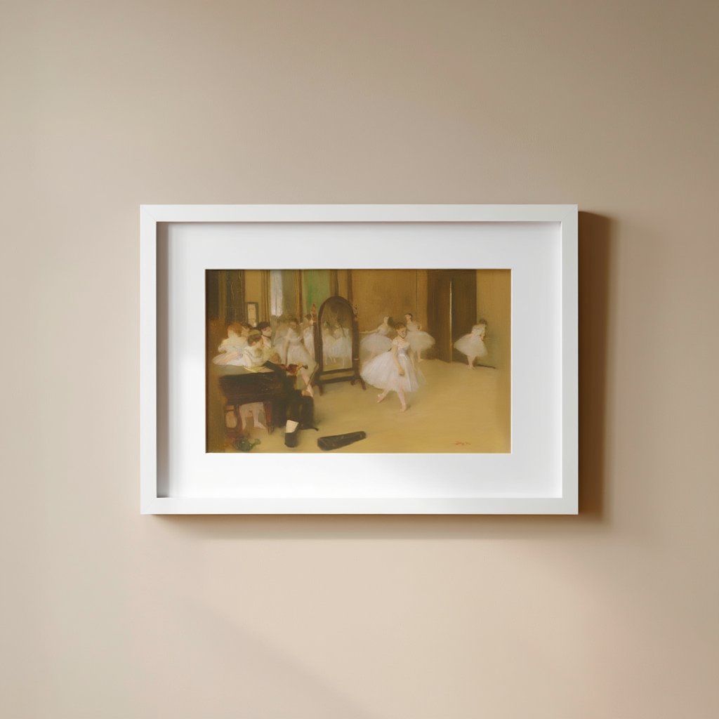 Edgar Degas - Chasse de Danse