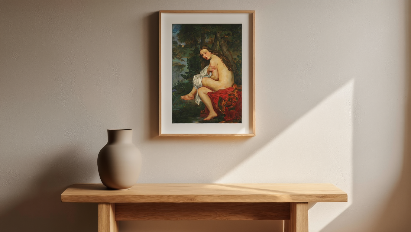 La Nymphe Surprise by Édouard Manet, 1861 – Early Masterpiece of Modernism