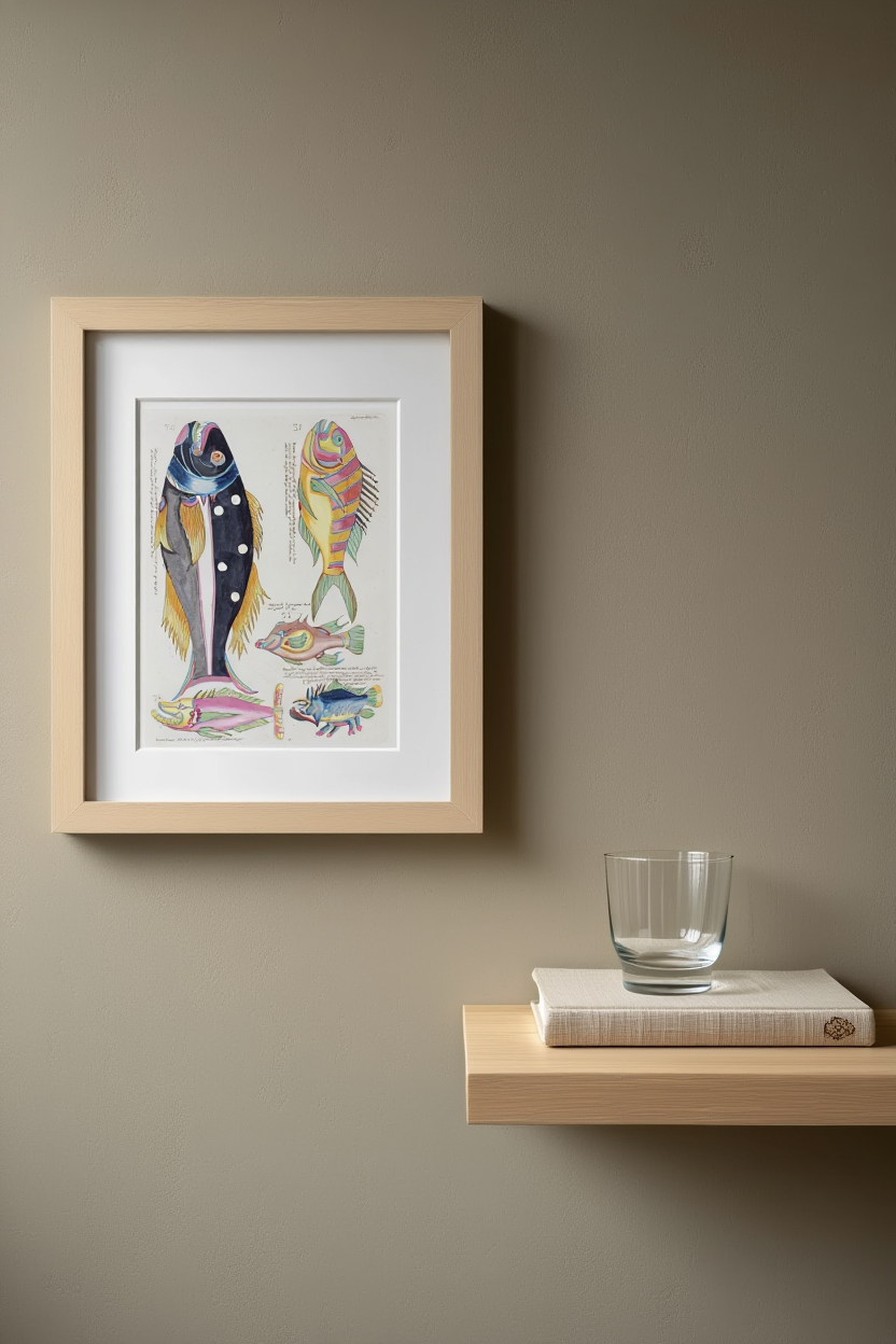 Louis Renard - Poissons Plate 50 Poster