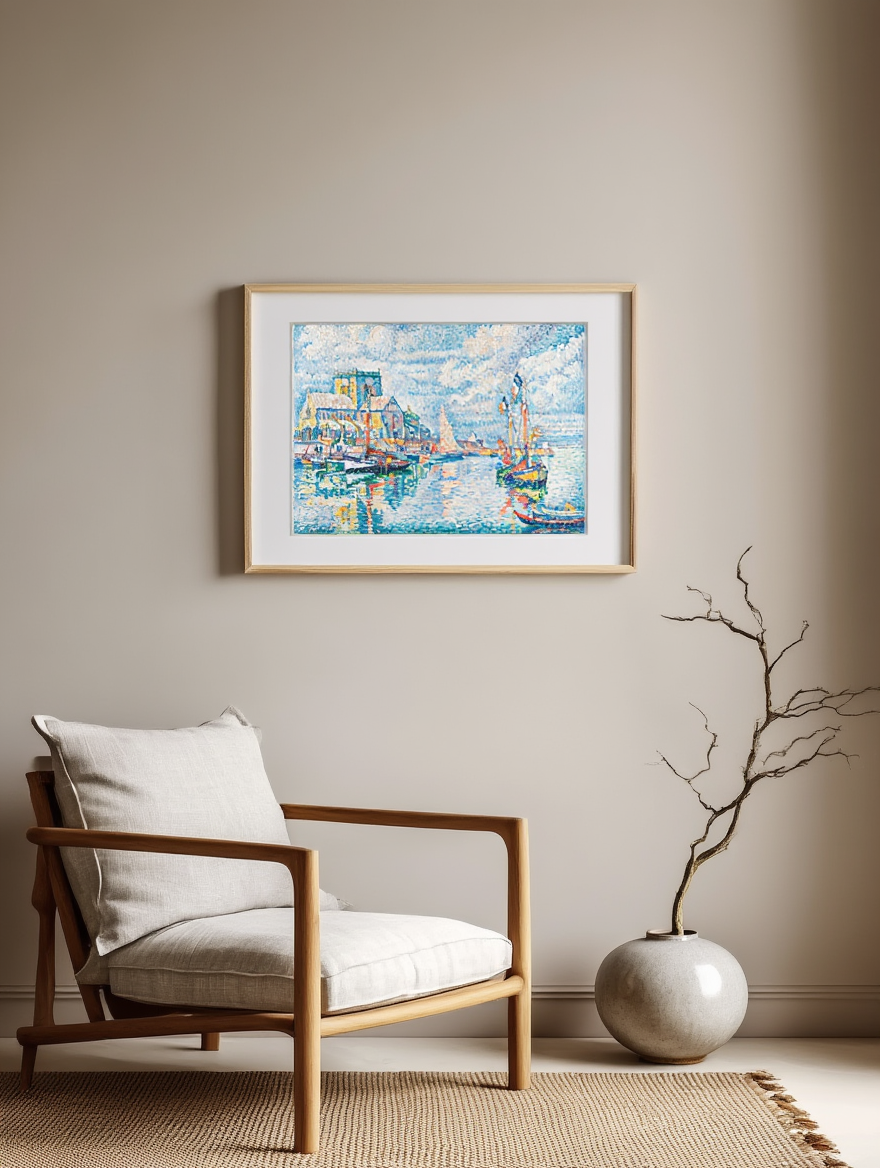 Paul Signac - Venise. la Salute. Vert