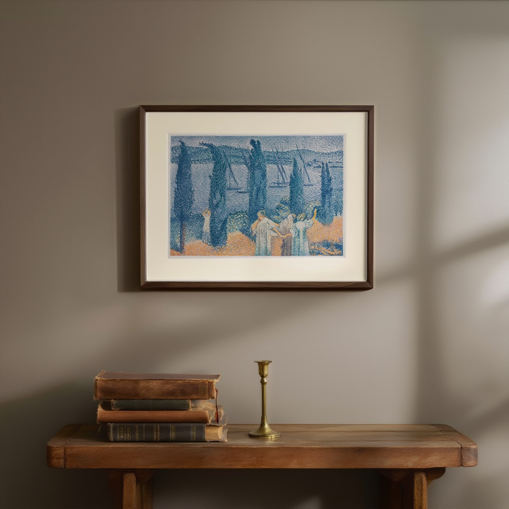 Henri-Edmond Cross - The Promenade Poster