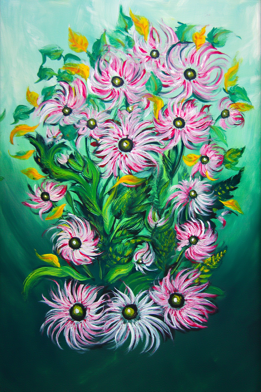 Bouquet de Fleurs – Séraphine Louis Art Print