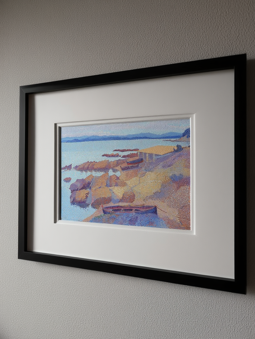 Henri-Edmond Cross - Calanque des Antibois