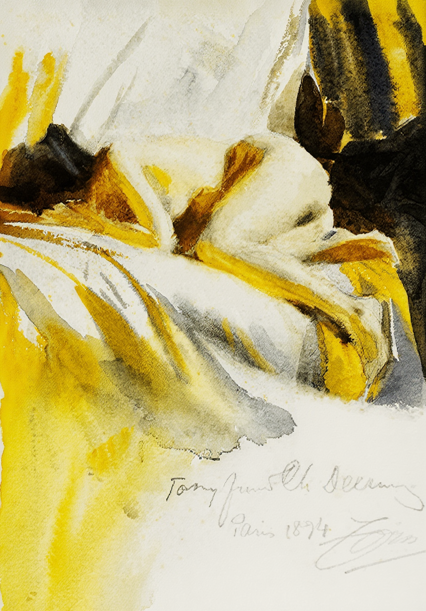 Body Line Art Poster