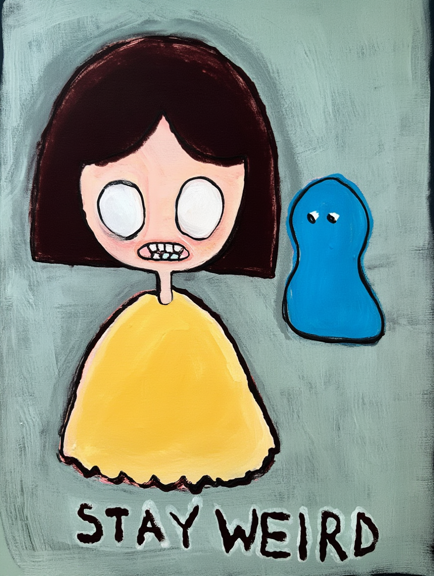 Stay Weird – Contemporary Illustration for Modern Interiors