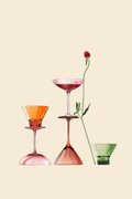 Moments of Everyday Life – Illustrative Art Print | Vintage & Contemporary Daily Life Poster
