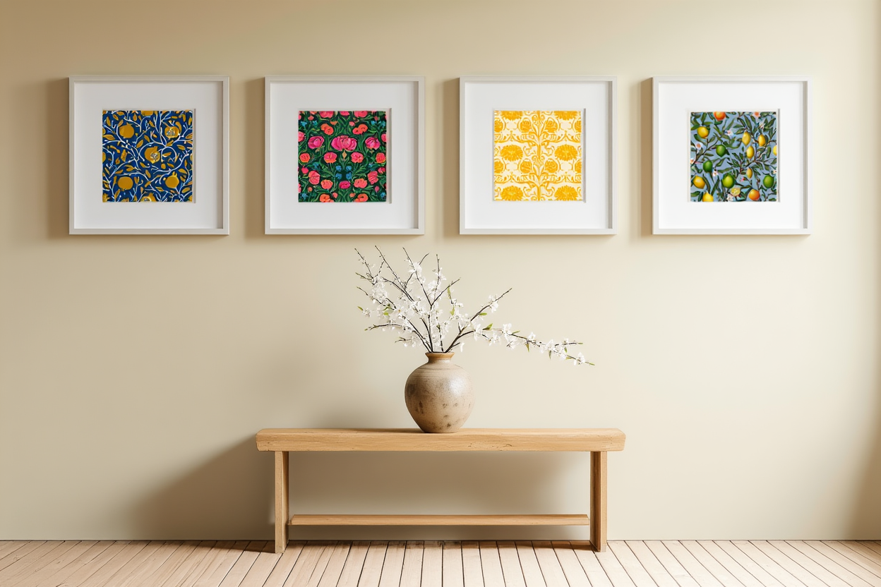 William Morris – Floral Heritage 4-Prints