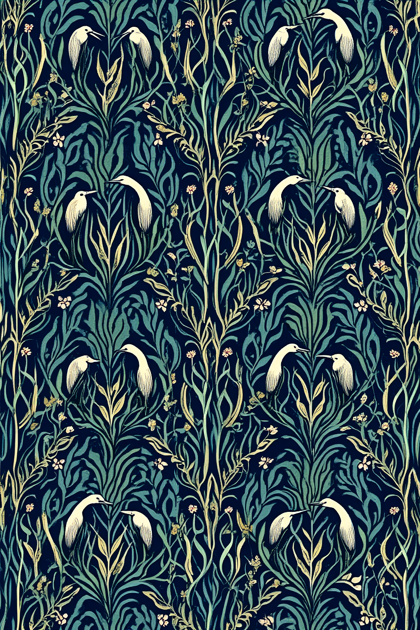William Morris – Nature’s Elegance 4-Prints